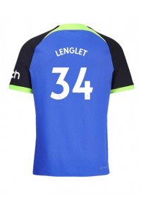 Tottenham Hotspur Clement Lenglet #34 Voetbaltruitje Uit tenue 2022-23 Korte Mouw